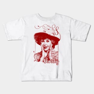 Smiling Face Dorothy Portrait Kids T-Shirt